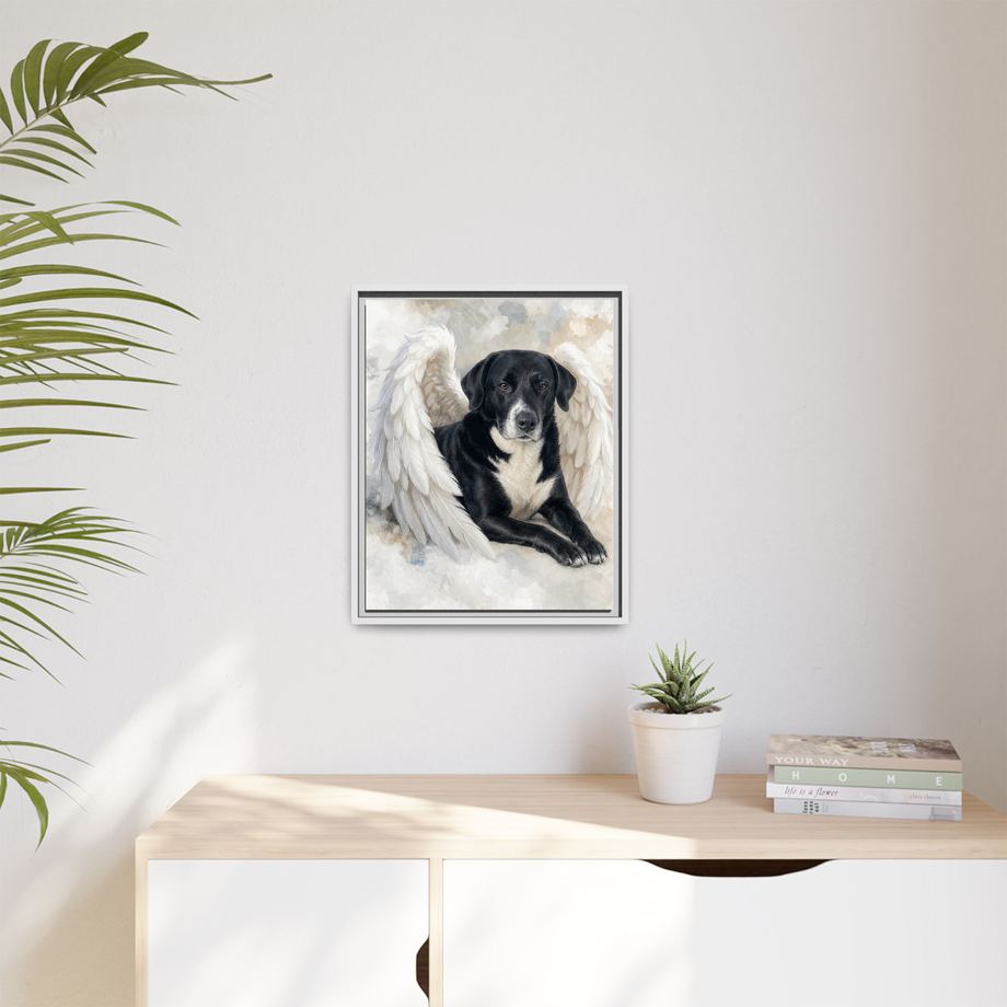Framed 16x20 White context