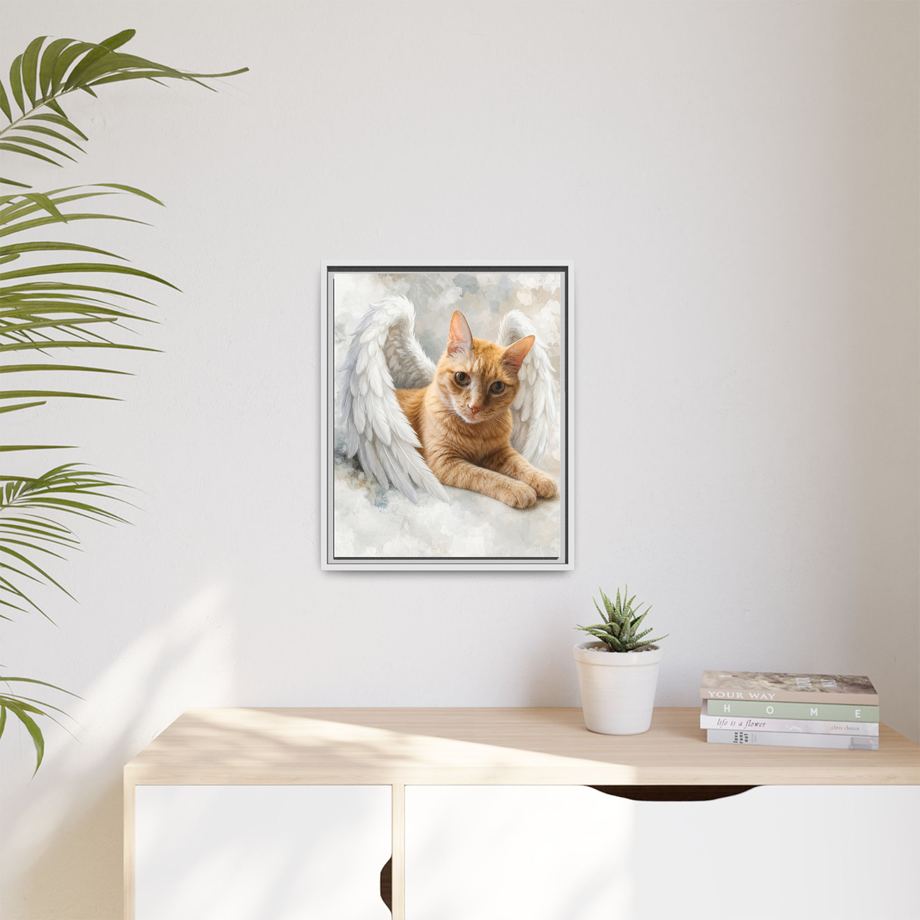 Framed 16x20 White context