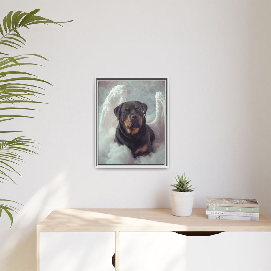 Framed 16x20 White context