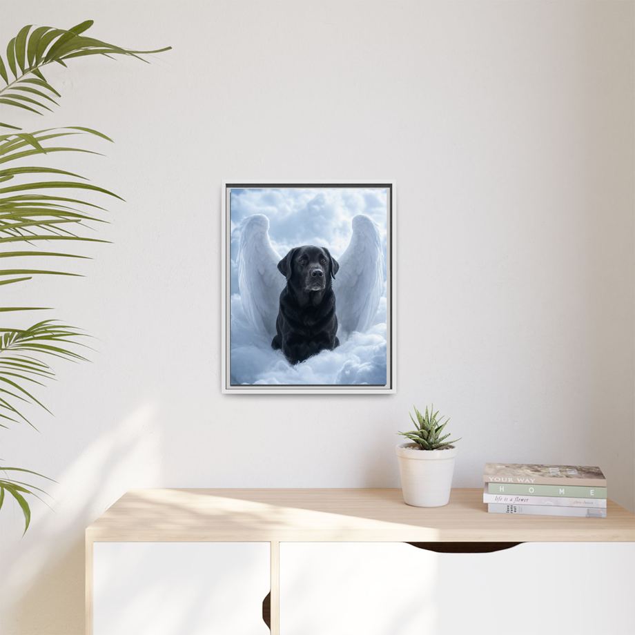 Framed 16x20 White context