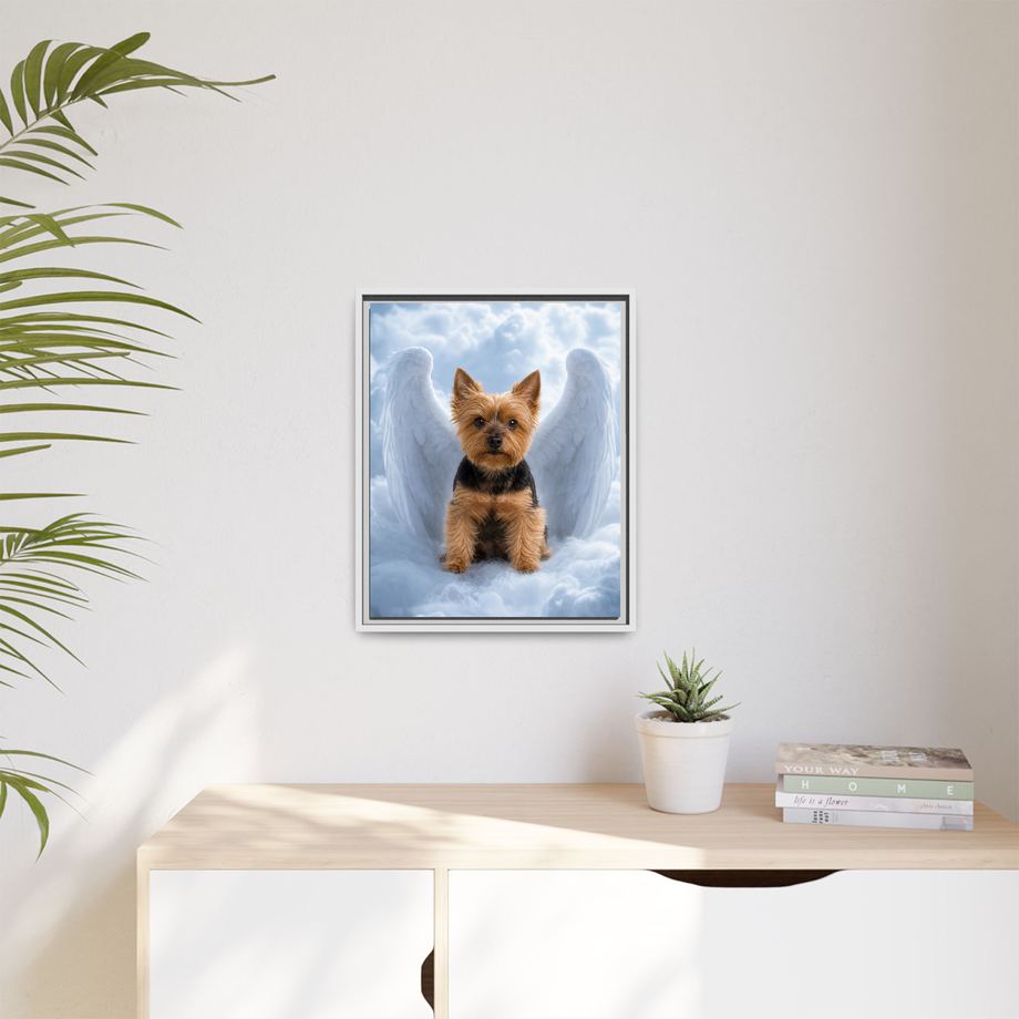 Framed 16x20 White context