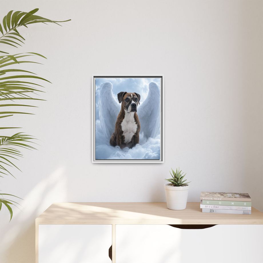 Framed 16x20 White context