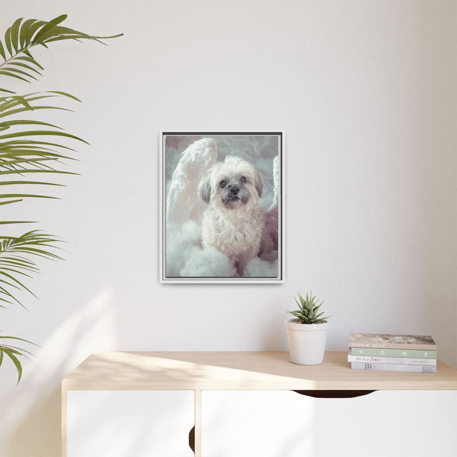 Framed 16x20 White context