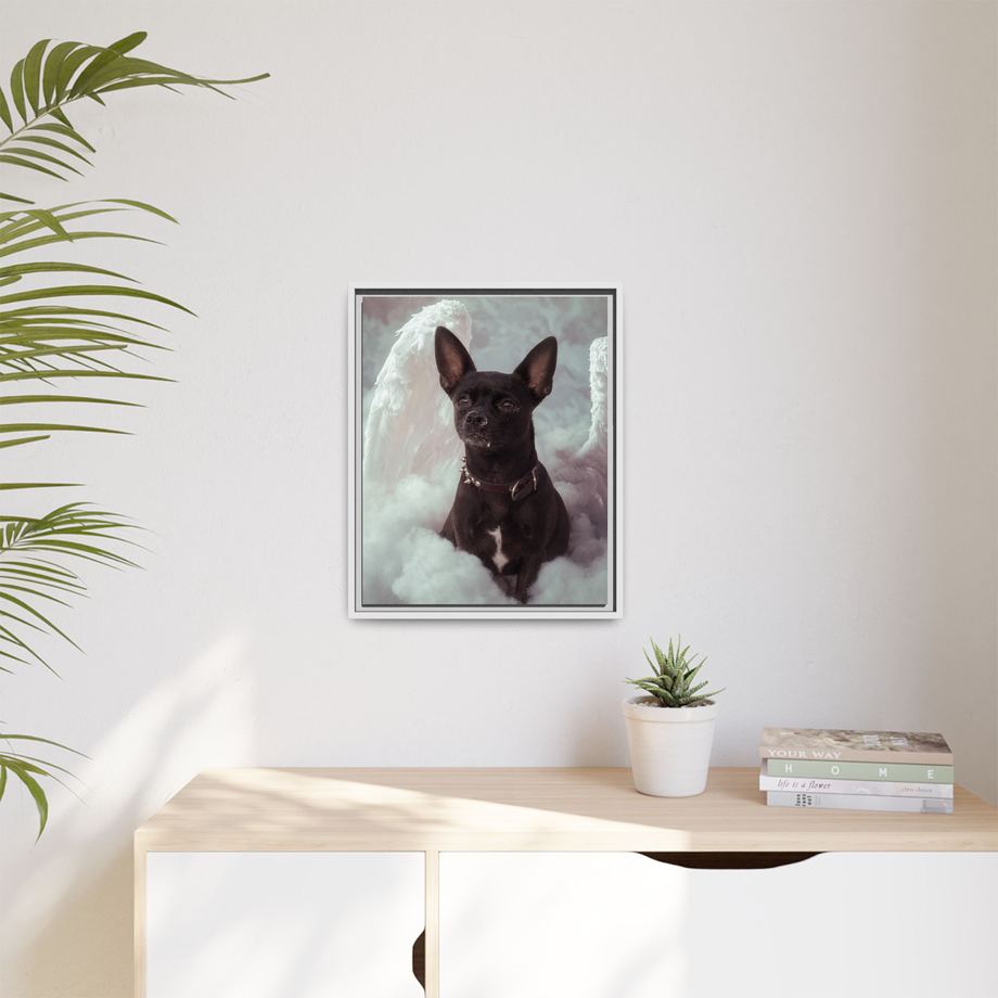 Framed 16x20 White context