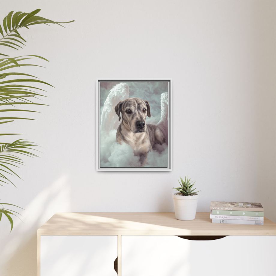 Framed 16x20 White context