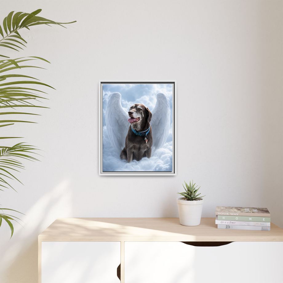 Framed 16x20 White context