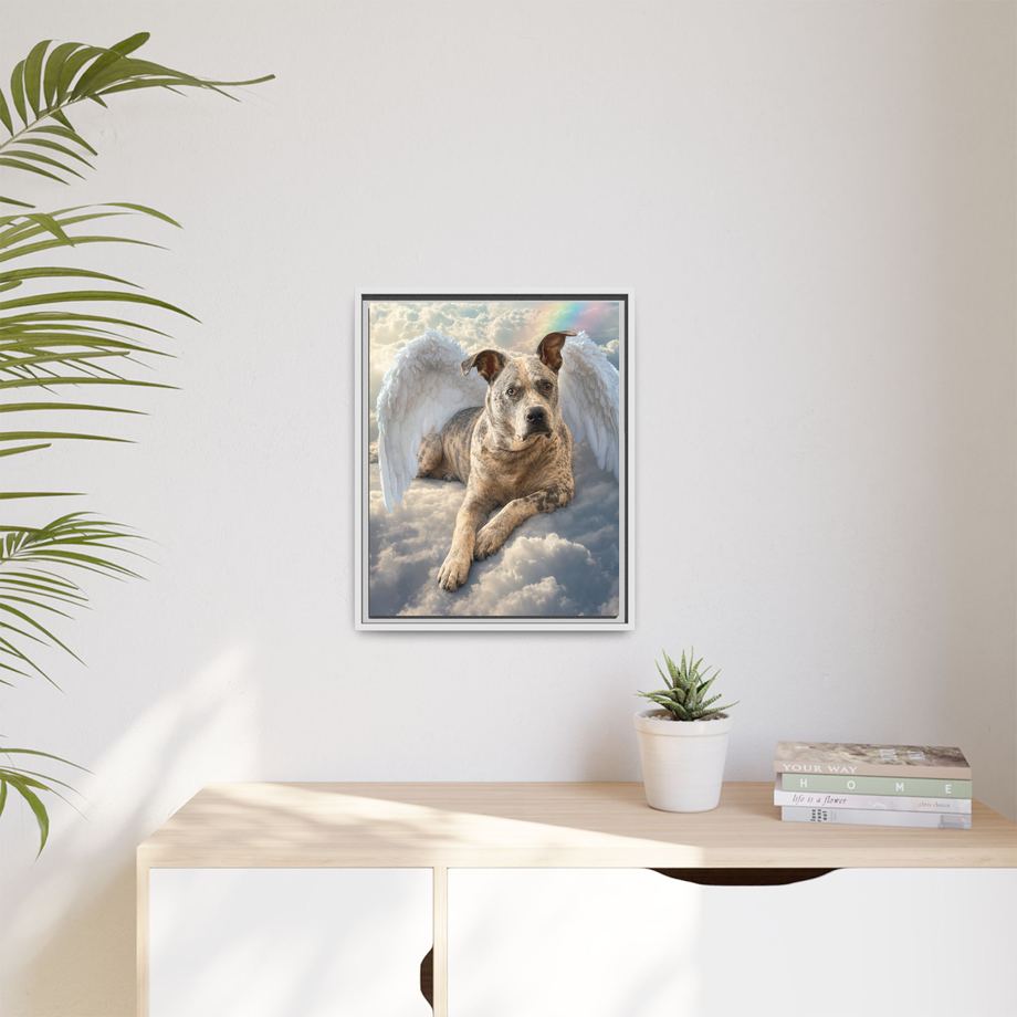 Framed 16x20 White context