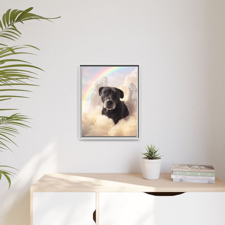 Framed 16x20 White context