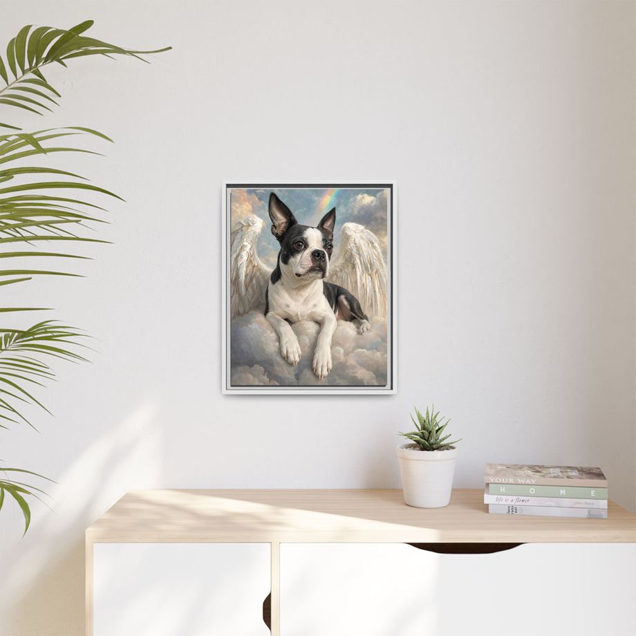 Framed 16x20 White context