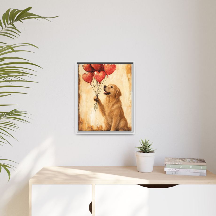 Framed 16x20 White context