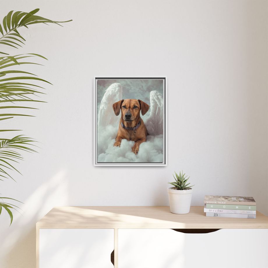 Framed 16x20 White context