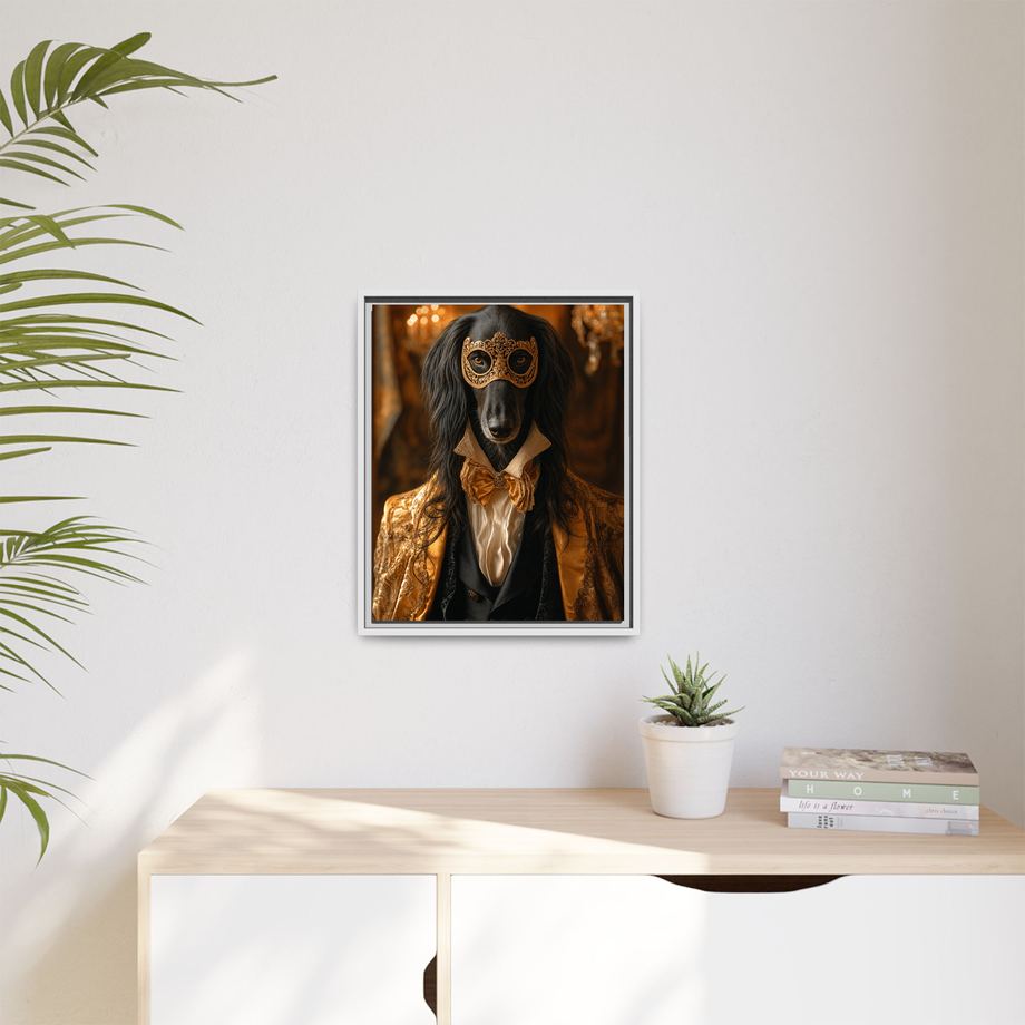 Framed 16x20 White context