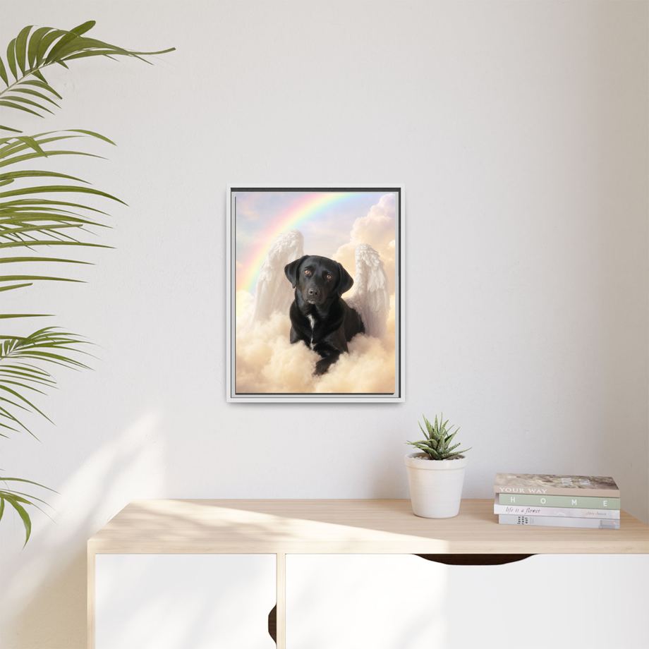 Framed 16x20 White context