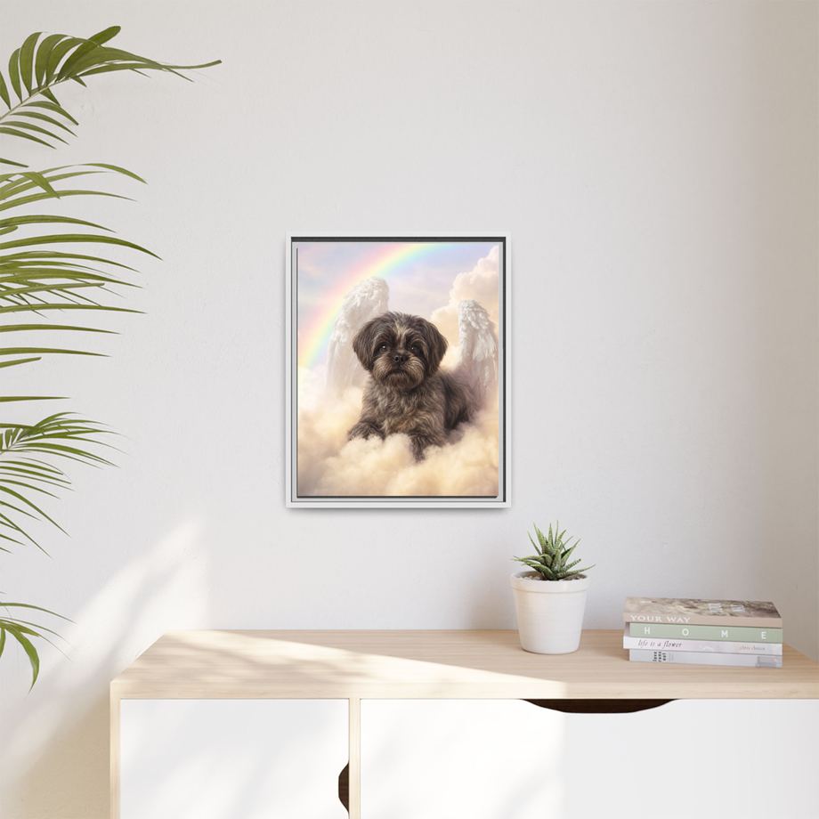 Framed 16x20 White context