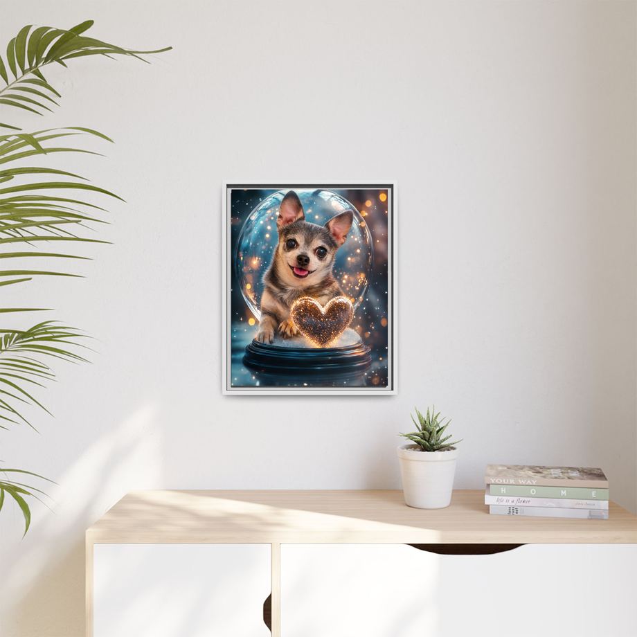 Framed 16x20 White context
