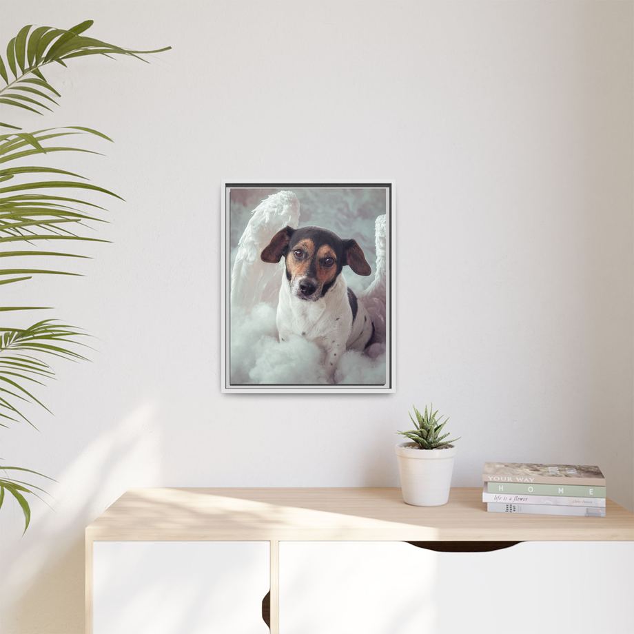 Framed 16x20 White context