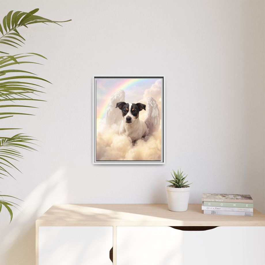 Framed 16x20 White context