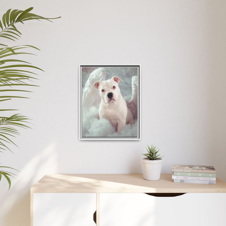 Framed 16x20 White context