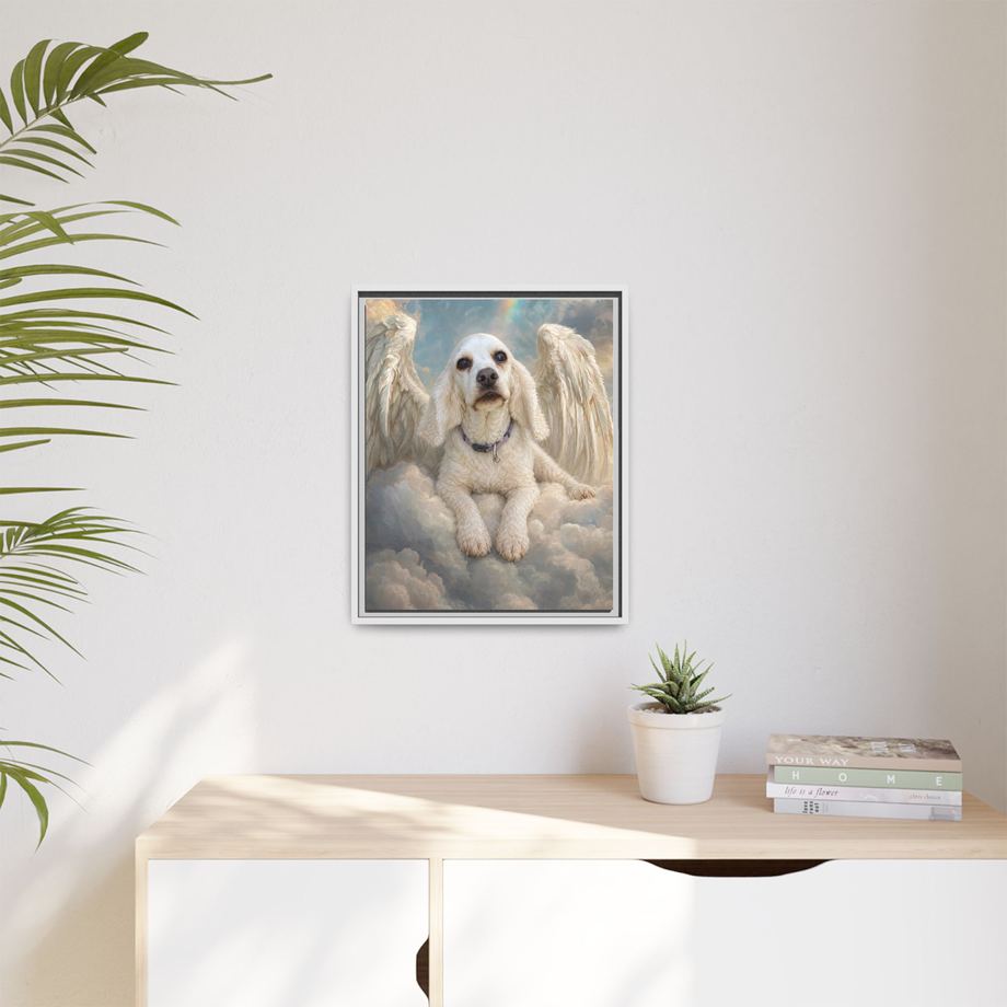 Framed 16x20 White context