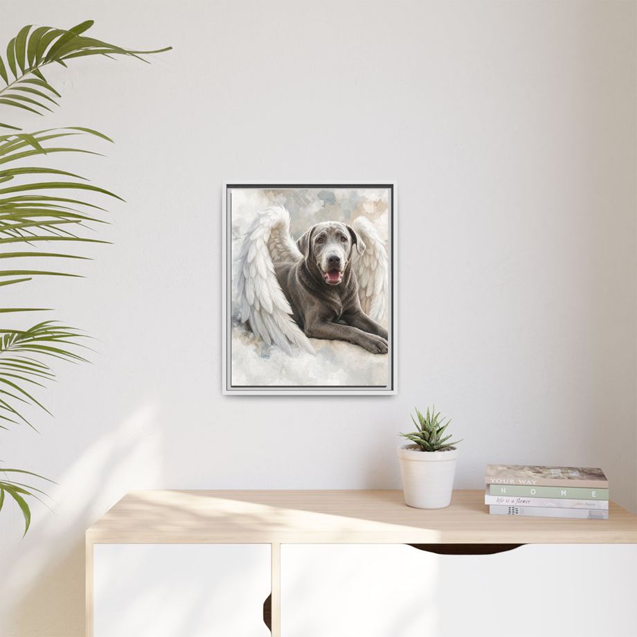Framed 16x20 White context