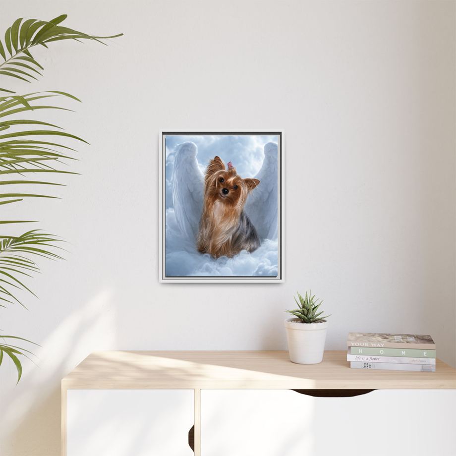 Framed 16x20 White context