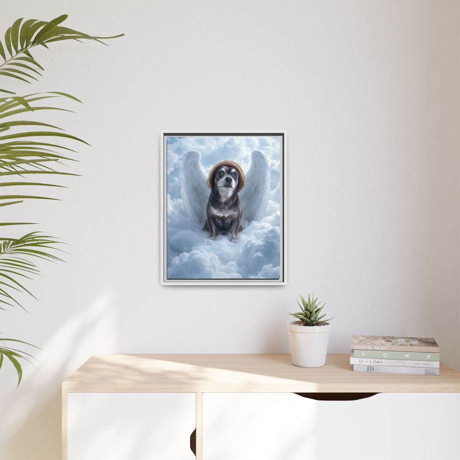 Framed 16x20 White context