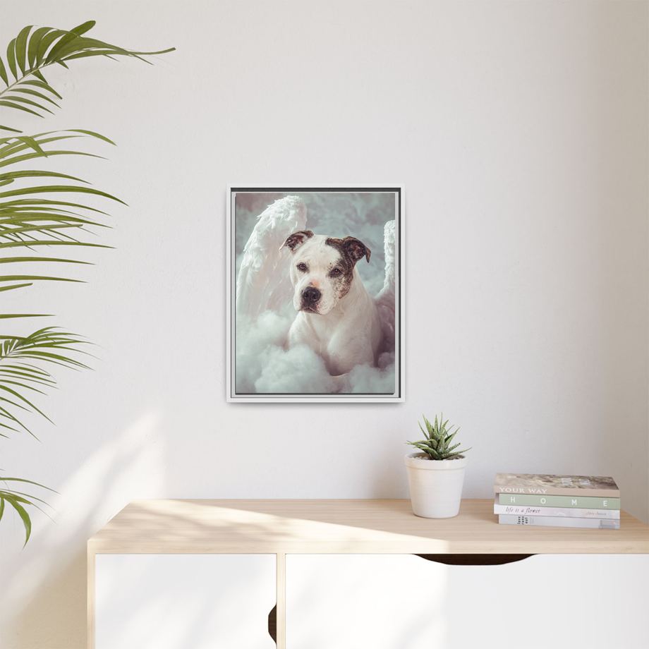 Framed 16x20 White context