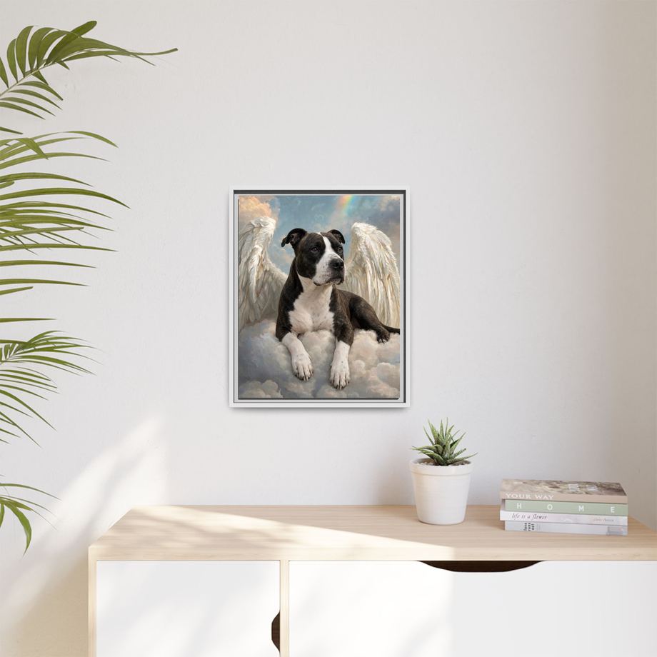 Framed 16x20 White context