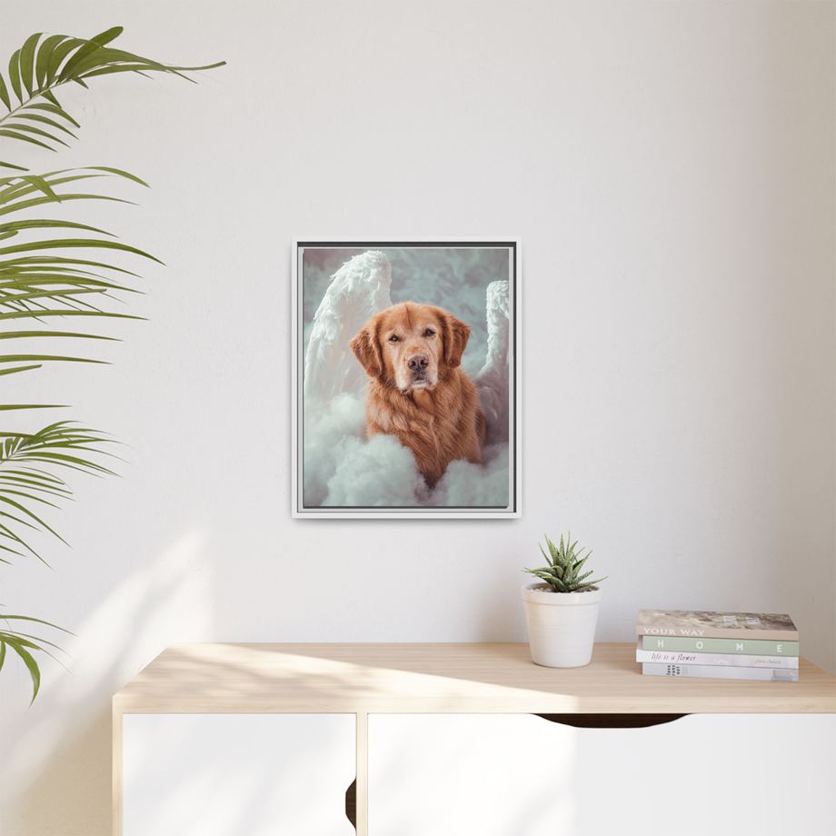 Framed 16x20 White context
