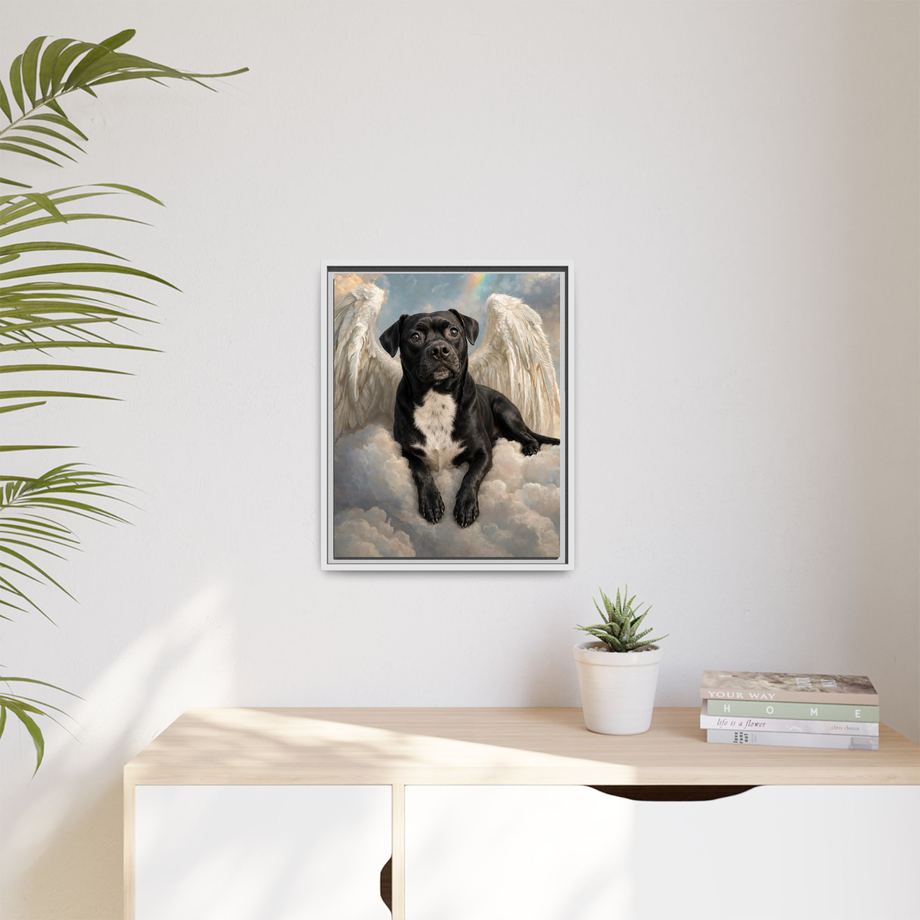 Framed 16x20 White context