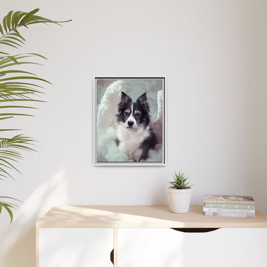 Framed 16x20 White context