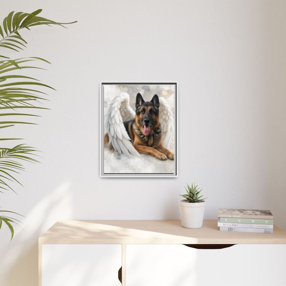 Framed 16x20 White context