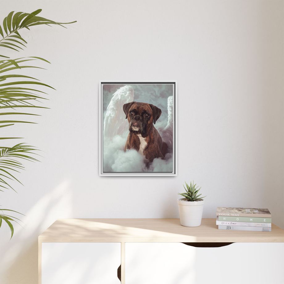 Framed 16x20 White context