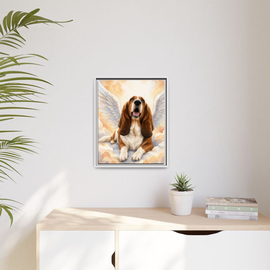 Framed 16x20 White context