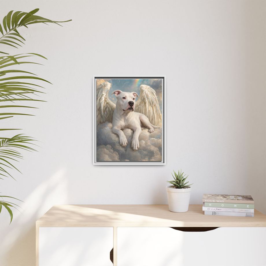 Framed 16x20 White context