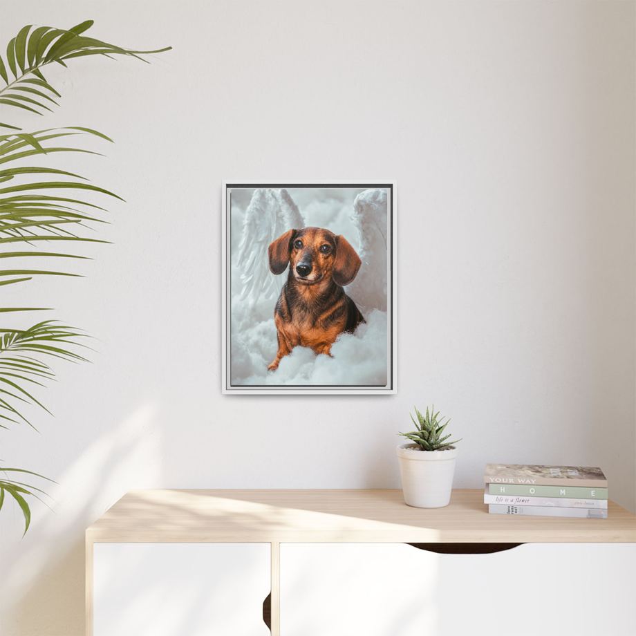 Framed 16x20 White context