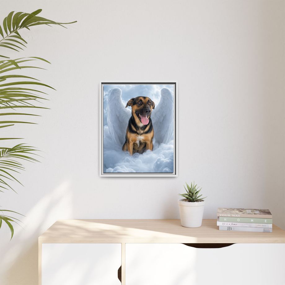 Framed 16x20 White context