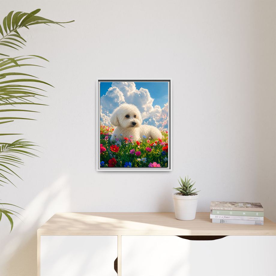 Framed 16x20 White context