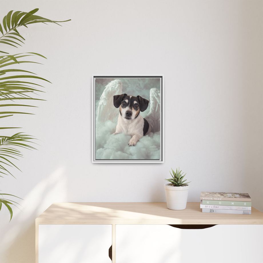 Framed 16x20 White context