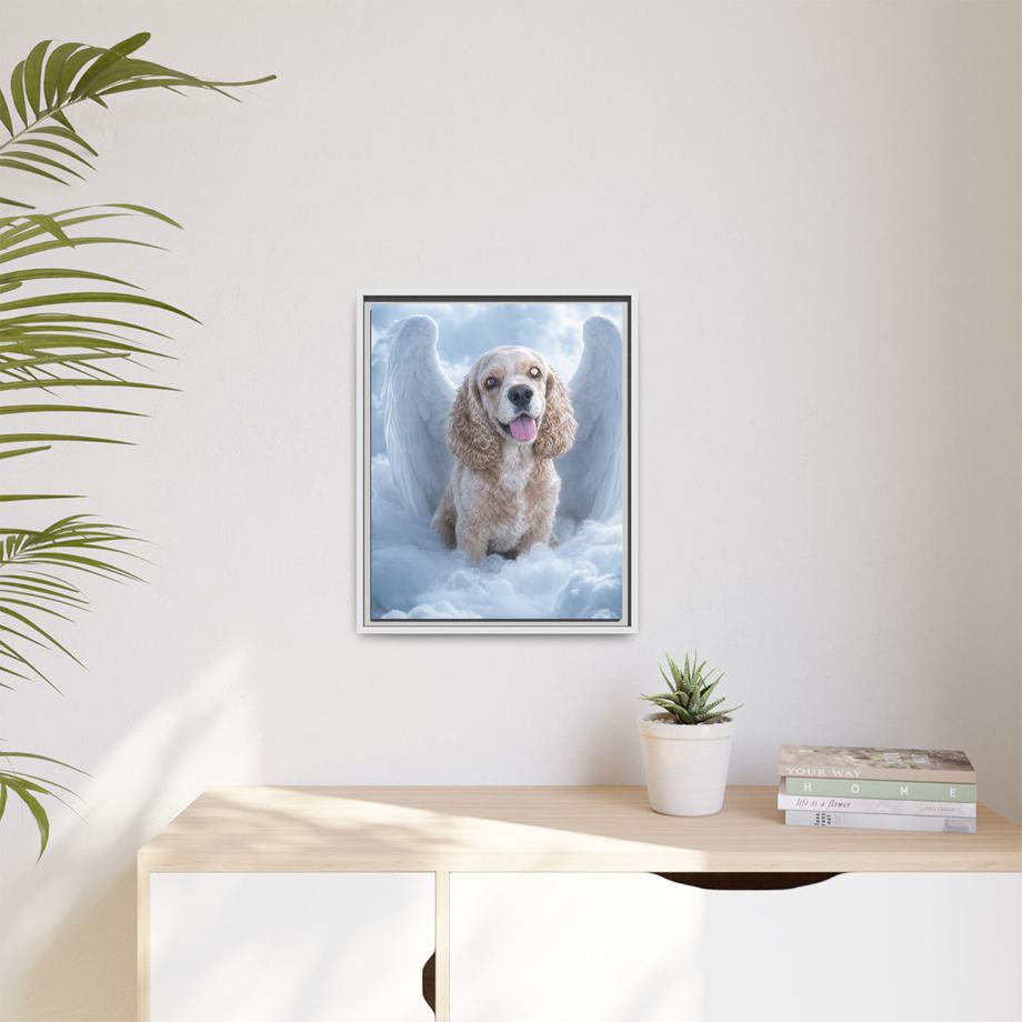 Framed 16x20 White context