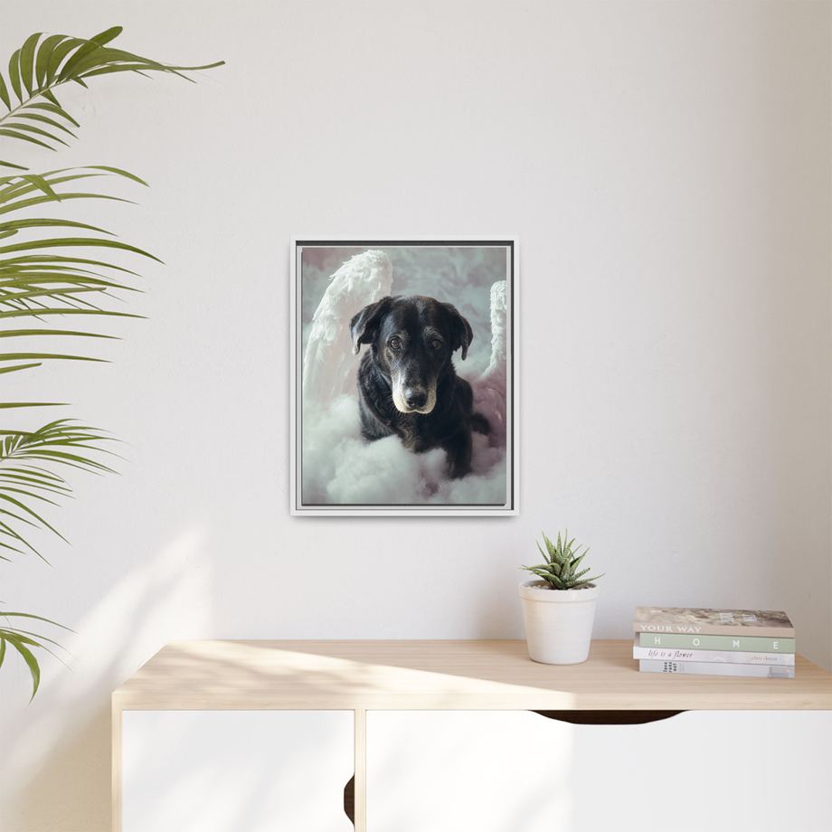 Framed 16x20 White context