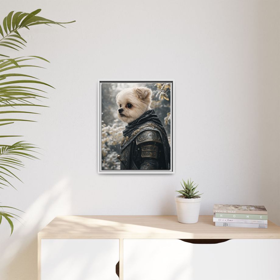 Framed 16x20 White context