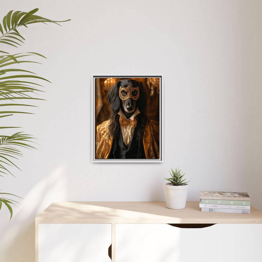 Framed 16x20 White context