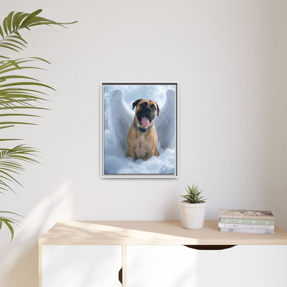 Framed 16x20 White context