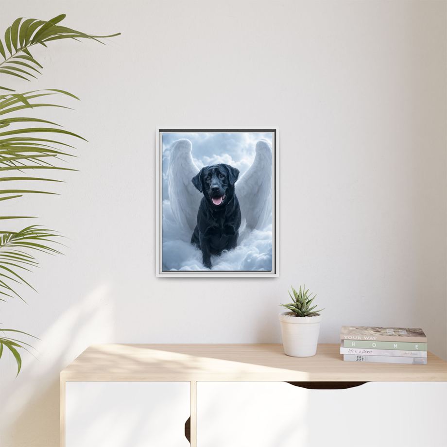 Framed 16x20 White context