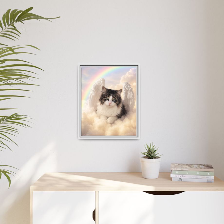 Framed 16x20 White context