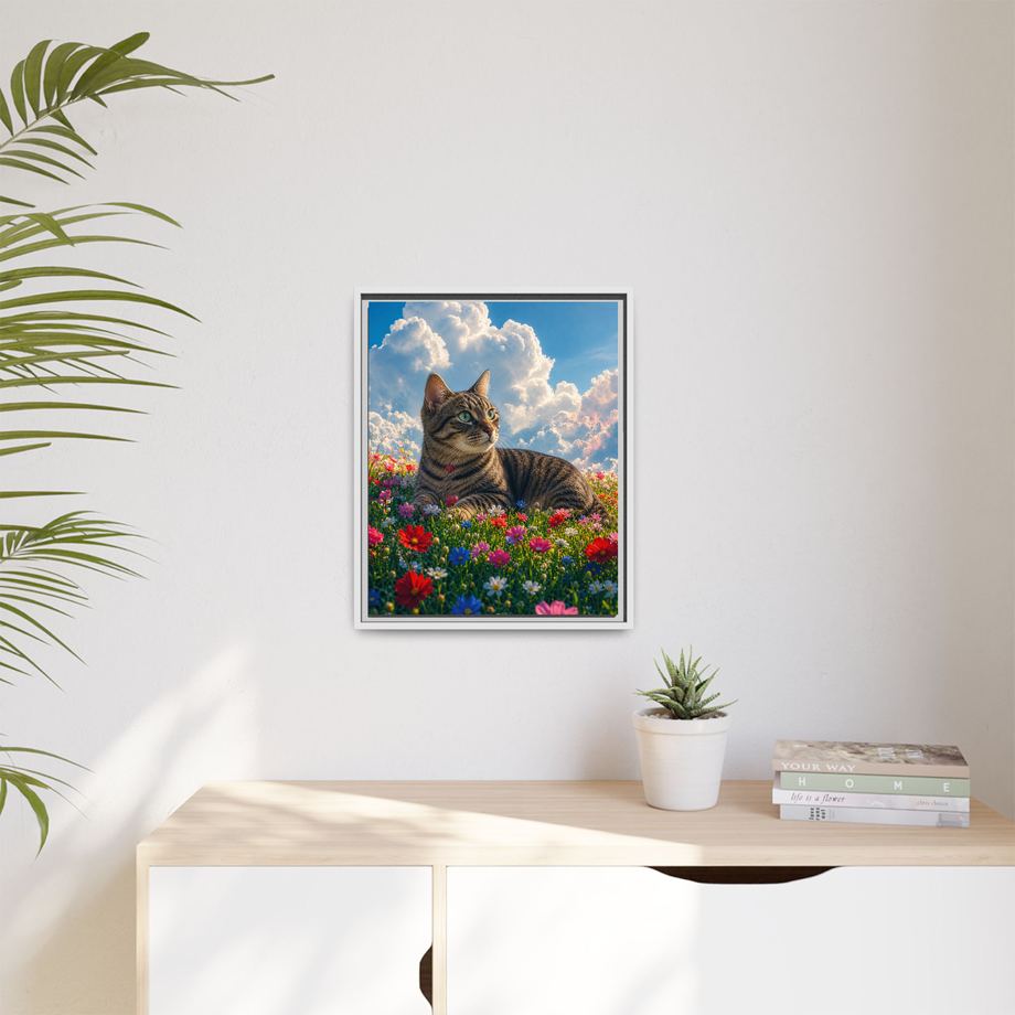 Framed 16x20 White context