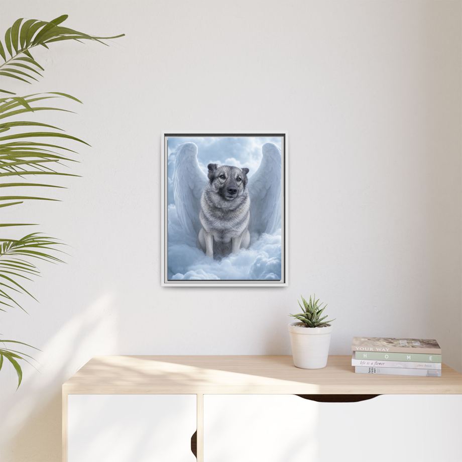 Framed 16x20 White context