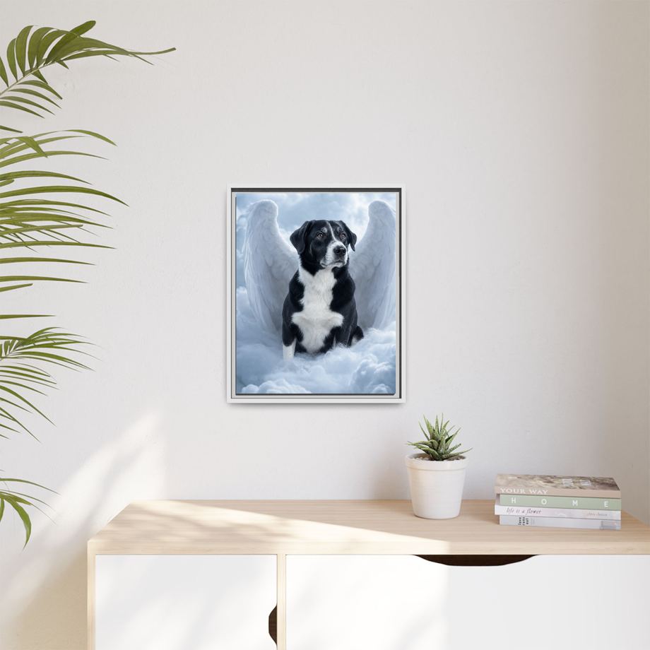 Framed 16x20 White context