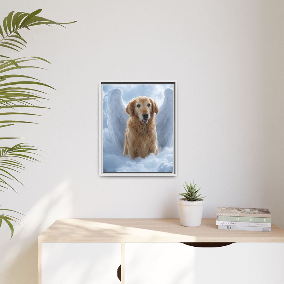 Framed 16x20 White context